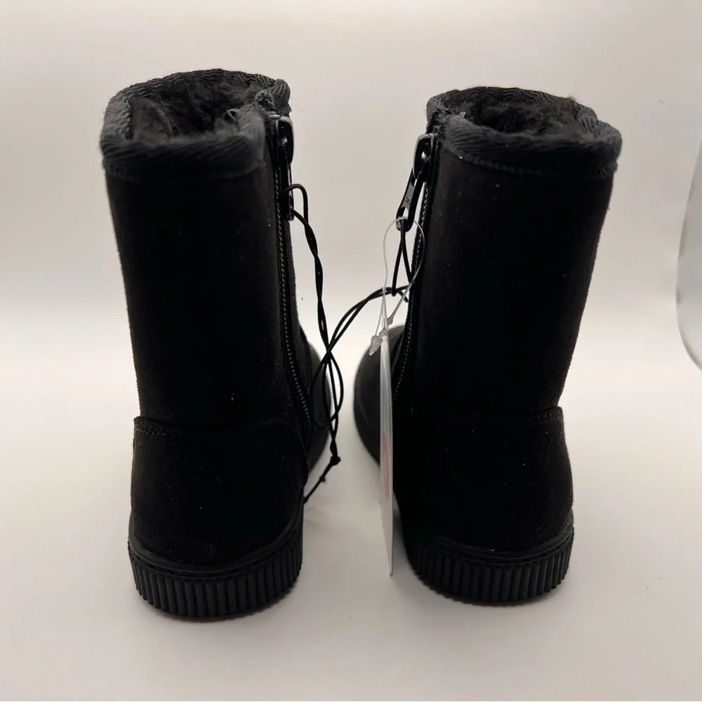 NET Cat & Jack Black Suede Boots